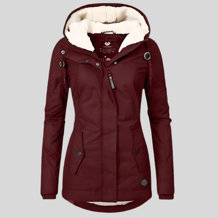 Jacke Damen | Wasserdichte Winterjacke Mit Kapuze Für Kalte Tage