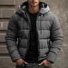 Jacke Herren | Winterjacke für kalte Tage, Isolierte Pufferjacke für Herren