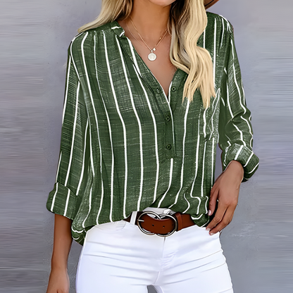 Jantien | Trendy gestreifte Damenbluse 3