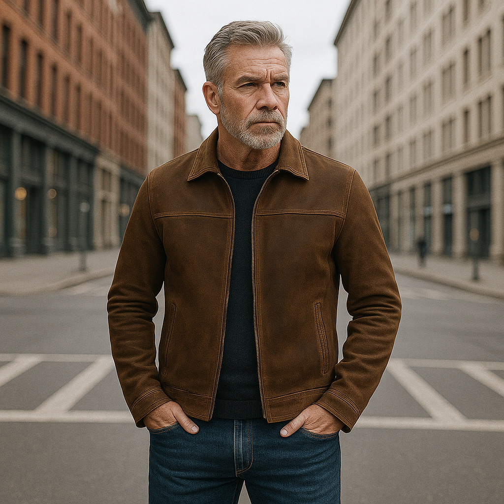 Kane – Zeitlose Kunstlederjacke