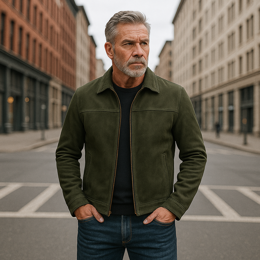 Kane – Zeitlose Kunstlederjacke