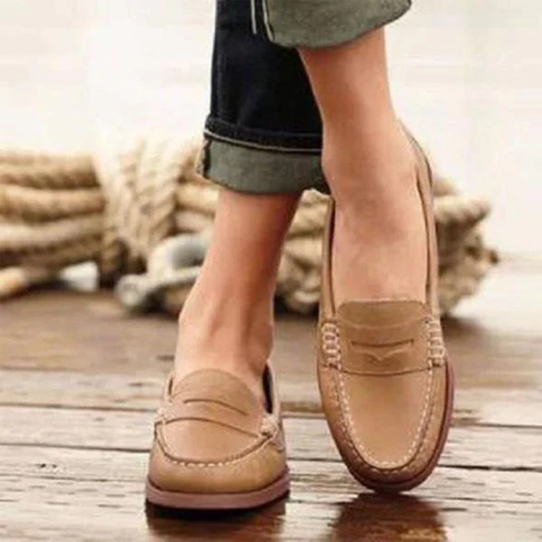 Mocassins classiques et légers pour femmes | Chaussures à enfiler