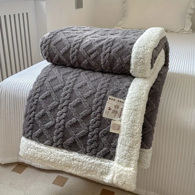 Kuschelige Sherpa-Decke 0