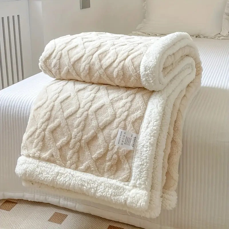 Kuschelige Sherpa-Decke 6