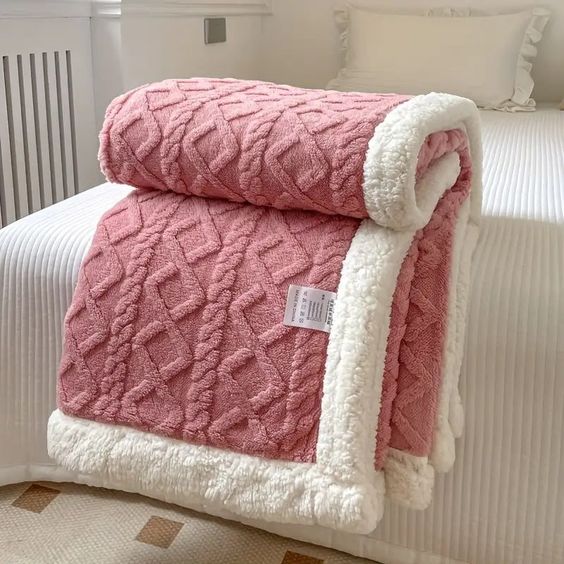 Kuschelige Sherpa-Decke 7