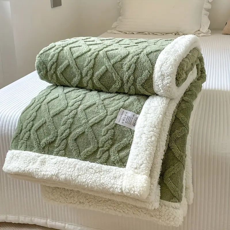 Kuschelige Sherpa-Decke 9
