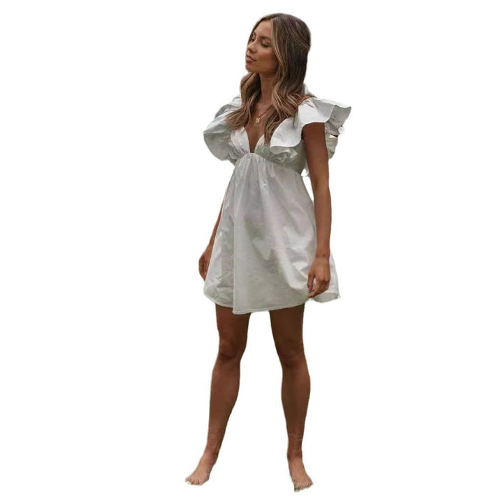 Lena | Minikleid mit Volantärmeln