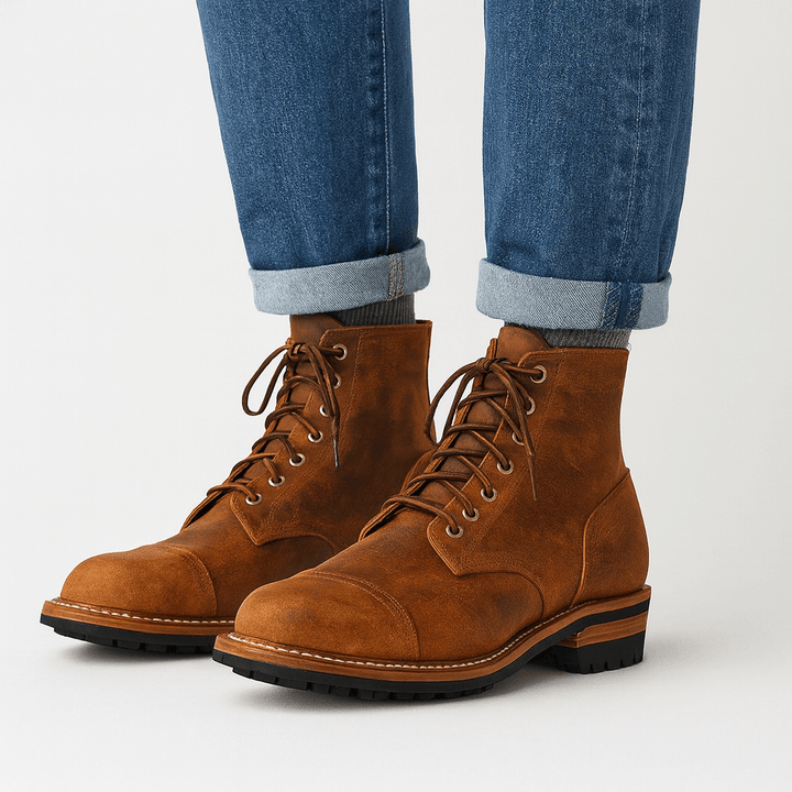 LUXEOUTFIT | Lederstiefeletten 2