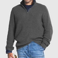 Langer Trucker-Pullover für Herren | Warm
