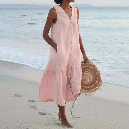 Lena | Kleid mit V-Ausschnitt 2
