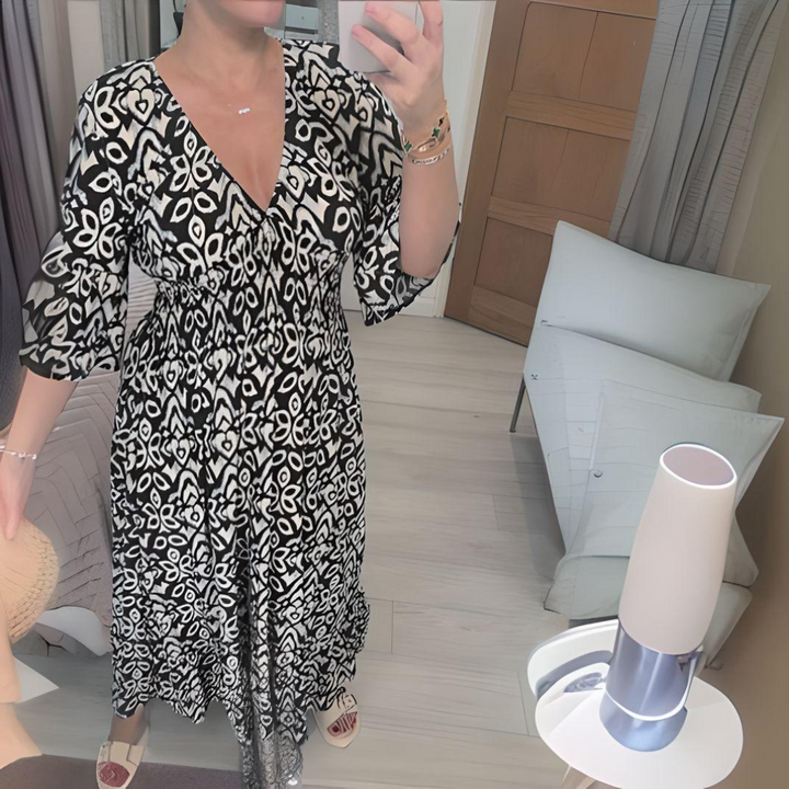 Lillia - Boho-Kleid mit Print 3