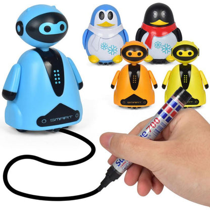 Linien-Roboter Spielset für Kinder