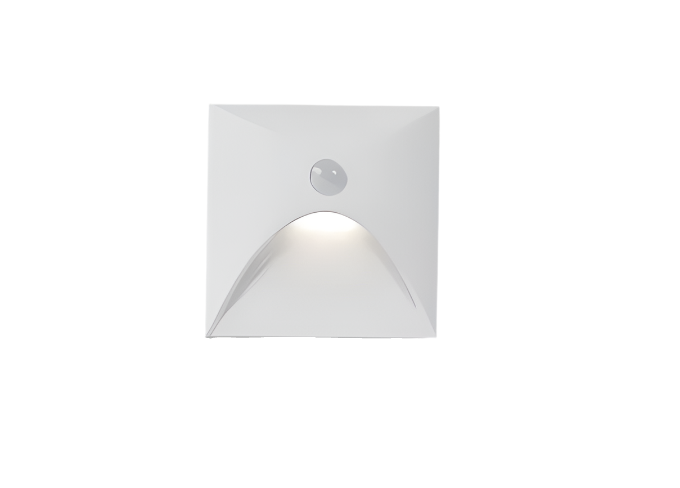 LuminiPath - Wasserdichte IP65 Wandleuchte - Innen und Außenwandleuchte - Bewegungsmelder Wandleuchte LED 