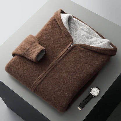 Men's Long Sleeve Zip-Up Hoodie | Casual Style