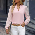 Margaret | Elegante Bluse mit langen Ärmeln