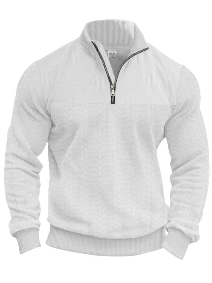 Marshall Pullover mit halbem Reißverschluss