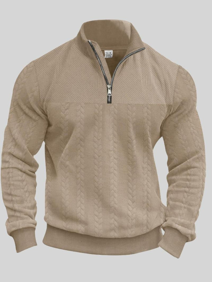 Marshall Pullover mit halbem Reißverschluss