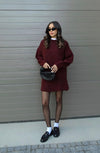 Mary | Luxus-Strickset – Pullover + Rock