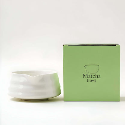 Sada Matcha – Tradiční sada na přípravu matcha s miskou, ideální pro relaxaci doma.