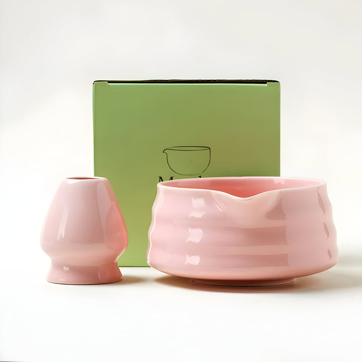 Ensemble Matcha – Un ensemble traditionnel pour préparer le matcha avec bol, parfait pour se détendre à la maison.