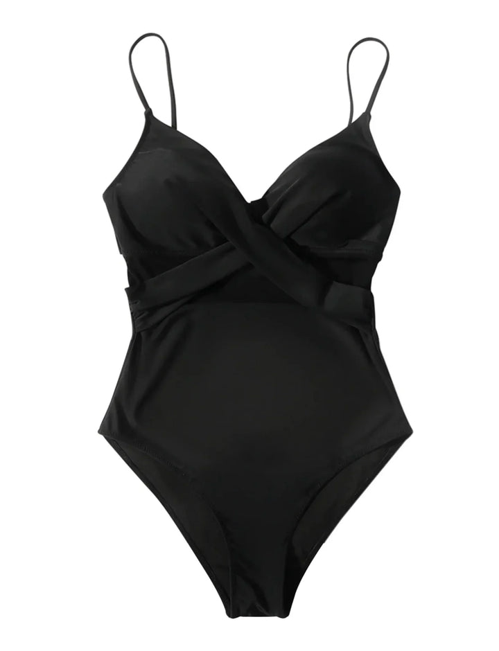 Annika | Costume da bagno push-up nero da donna