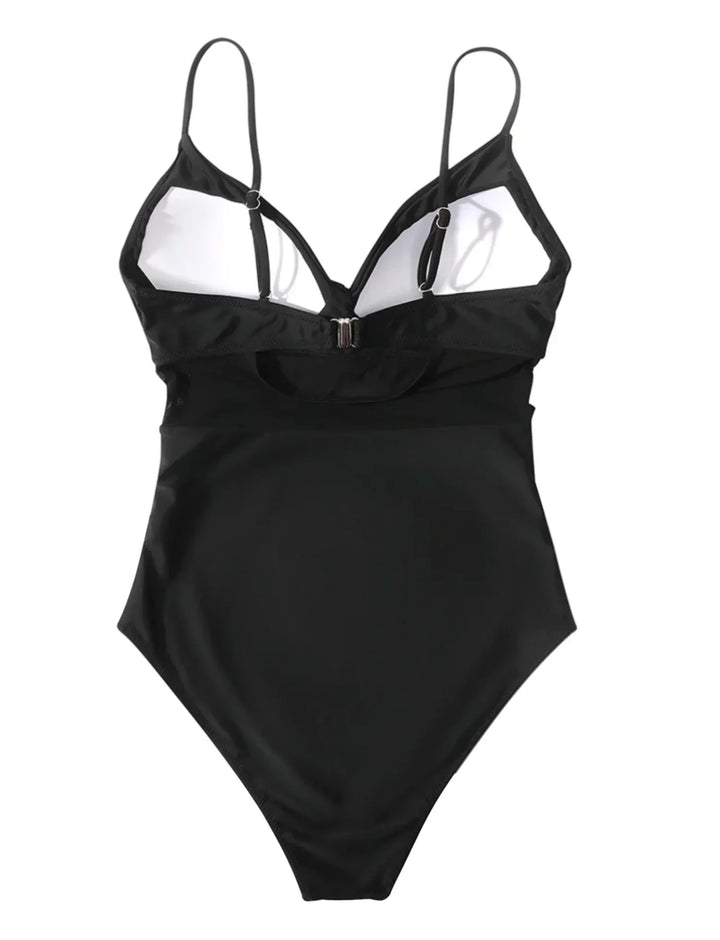 Annika | Costume da bagno push-up nero da donna