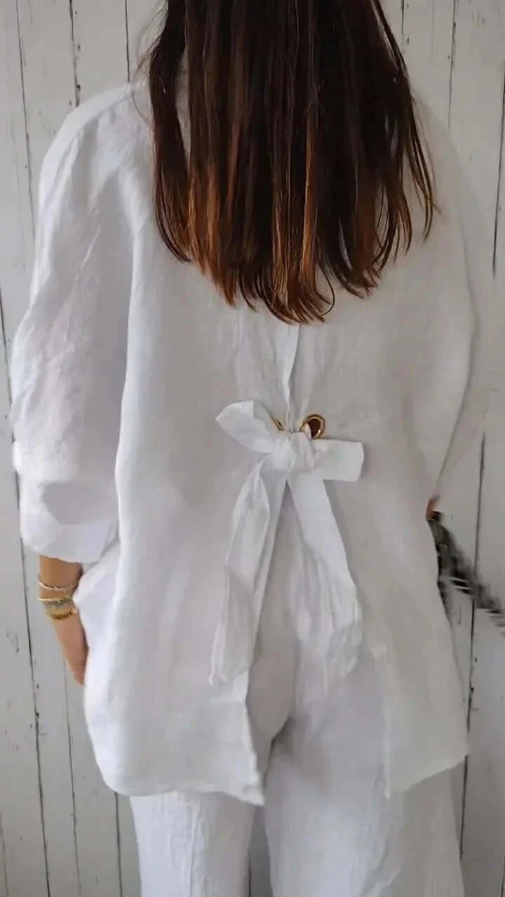 Mia | Luftige Hemdbluse für Damen