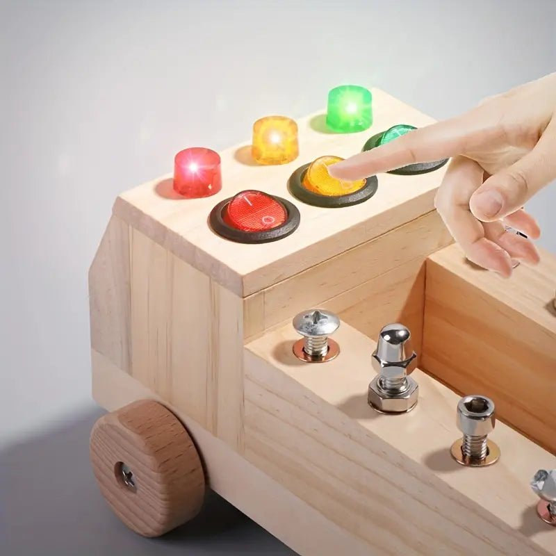 Montessori Aktivitätsbrett – Interaktives Lernspielzeug für Kinder 3