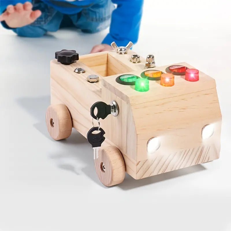 Montessori Aktivitätsbrett – Interaktives Lernspielzeug für Kinder 4