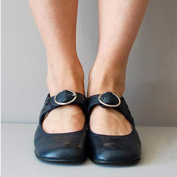 Damen Mary Jane Ballerinas | Vintage