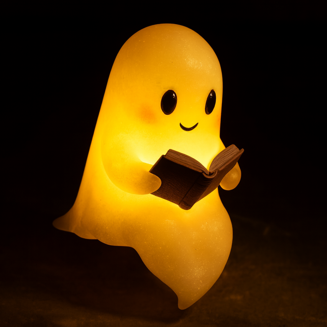 Nachtgeist – Eine kleine Geisterlampe, die Wärme und Licht spendet 5