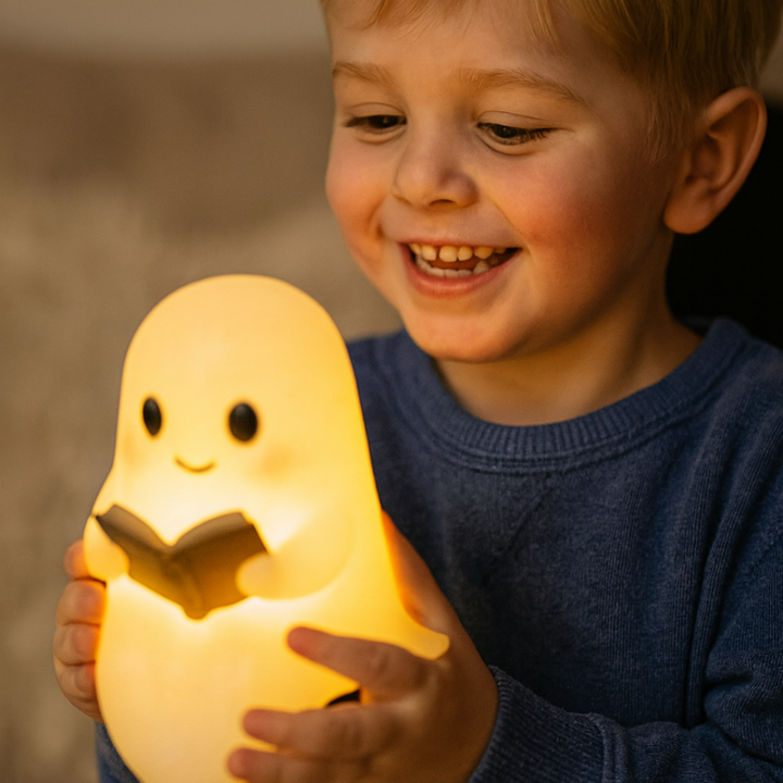 Nachtlicht Kinder LED Nachtlampe Geist warmes Licht 2