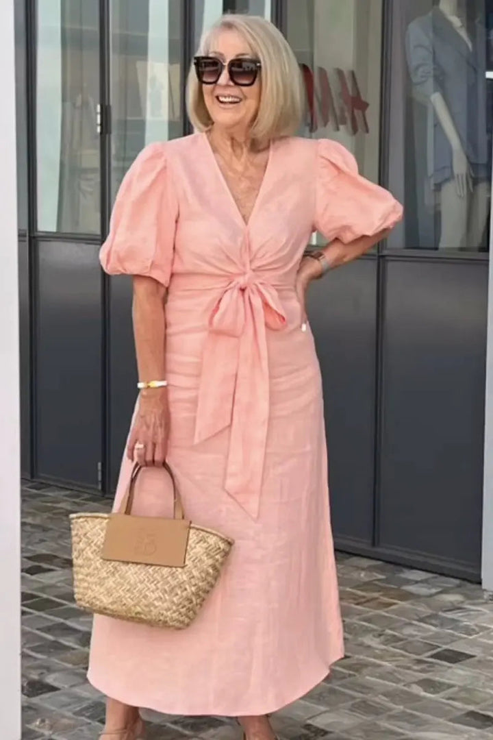 Natasha - Elegantes Kleid mit V-Ausschnitt 1