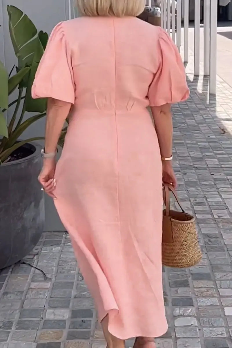 Natasha - Elegantes Kleid mit V-Ausschnitt 4
