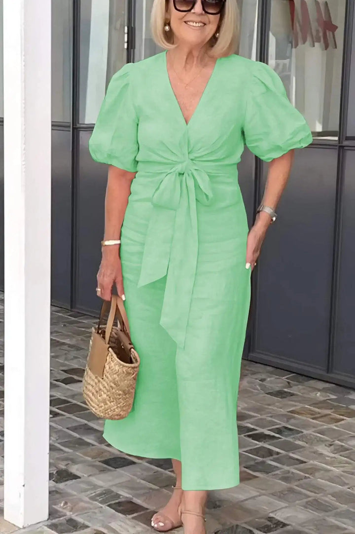 Natasha - Elegantes Kleid mit V-Ausschnitt 8