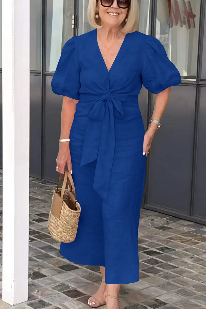 Natasha - Elegantes Kleid mit V-Ausschnitt 9