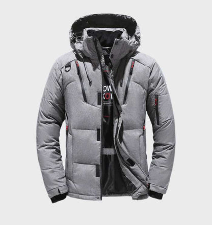 Nicholas - Dick gefütterte wasser- und winddichte Parka-Winterjacke