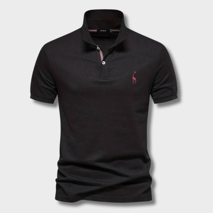 Noah | Slim Fit Klassisches Poloshirt mit sportlichem Kragen-Detail 1