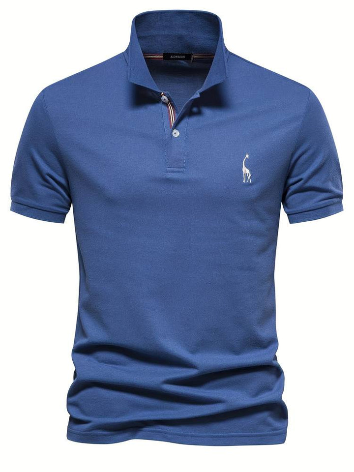 Noah | Slim Fit Klassisches Poloshirt mit sportlichem Kragen-Detail 2