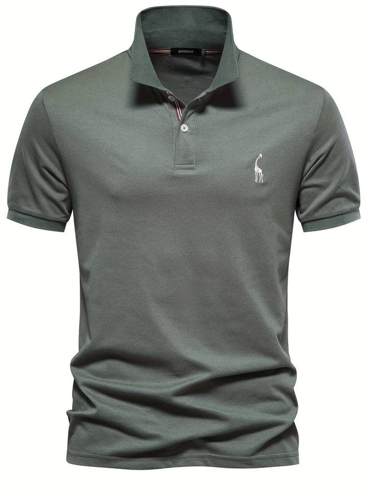 Noah | Slim Fit Klassisches Poloshirt mit sportlichem Kragen-Detail 3