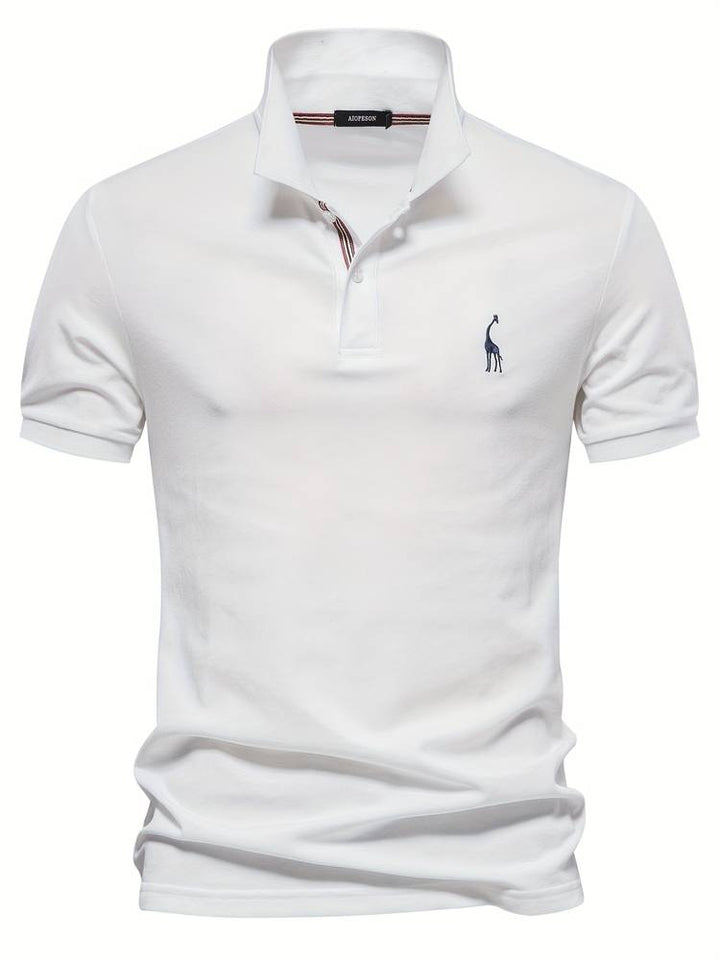 Noah | Slim Fit Klassisches Poloshirt mit sportlichem Kragen-Detail 4