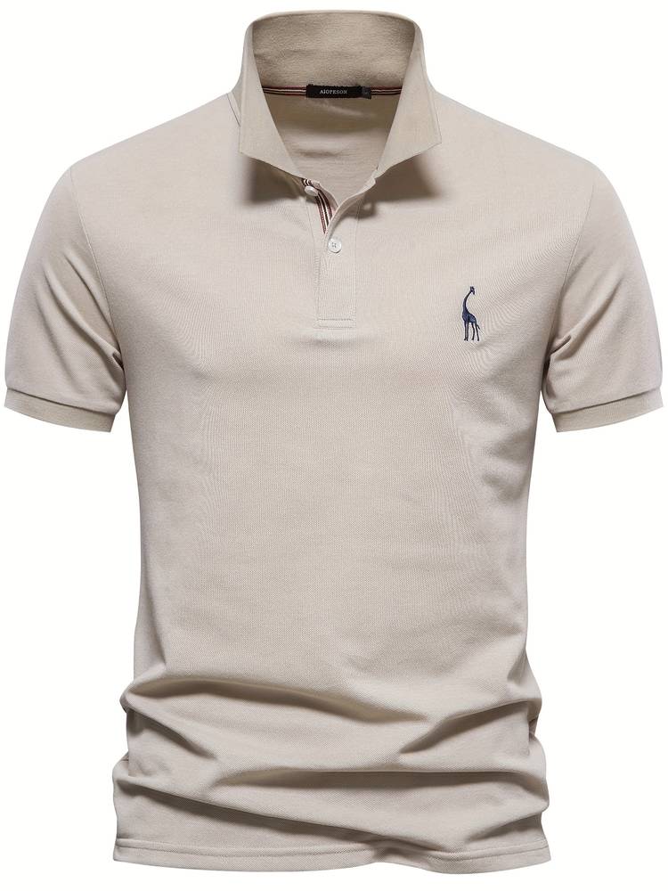Noah | Slim Fit Klassisches Poloshirt mit sportlichem Kragen-Detail 5
