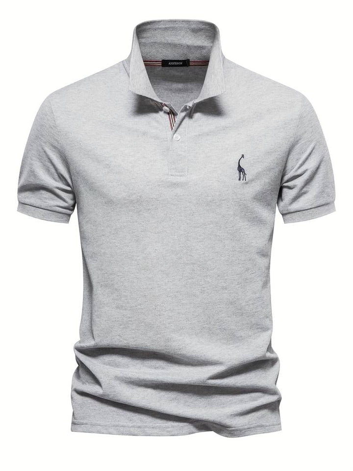 Noah | Slim Fit Klassisches Poloshirt mit sportlichem Kragen-Detail 6