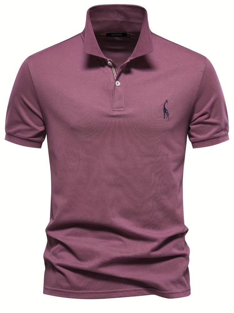 Noah | Slim Fit Klassisches Poloshirt mit sportlichem Kragen-Detail 7