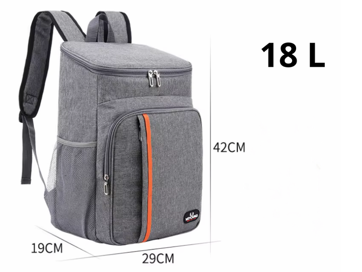 Nordica Kühlrucksack isoliert | Wasserdichte Kühlbox 18 l/30 l für Ausflüge und Camping 8