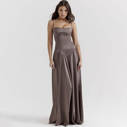 Ariana | Maxikleid mit Spaghettiträgern