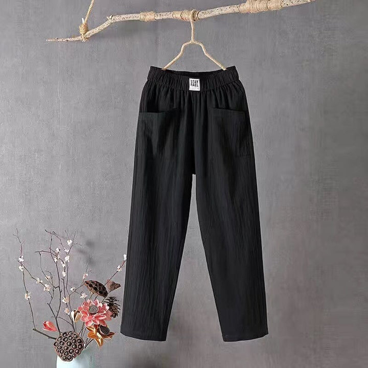 OLIVIA - Leinenmischhose 8