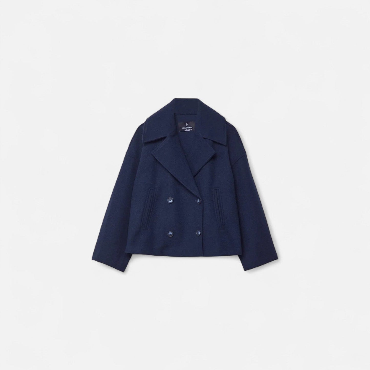 Old World | Minimalistische, taillierte Damenjacke – Moderne Struktur, mühelose Eleganz 2