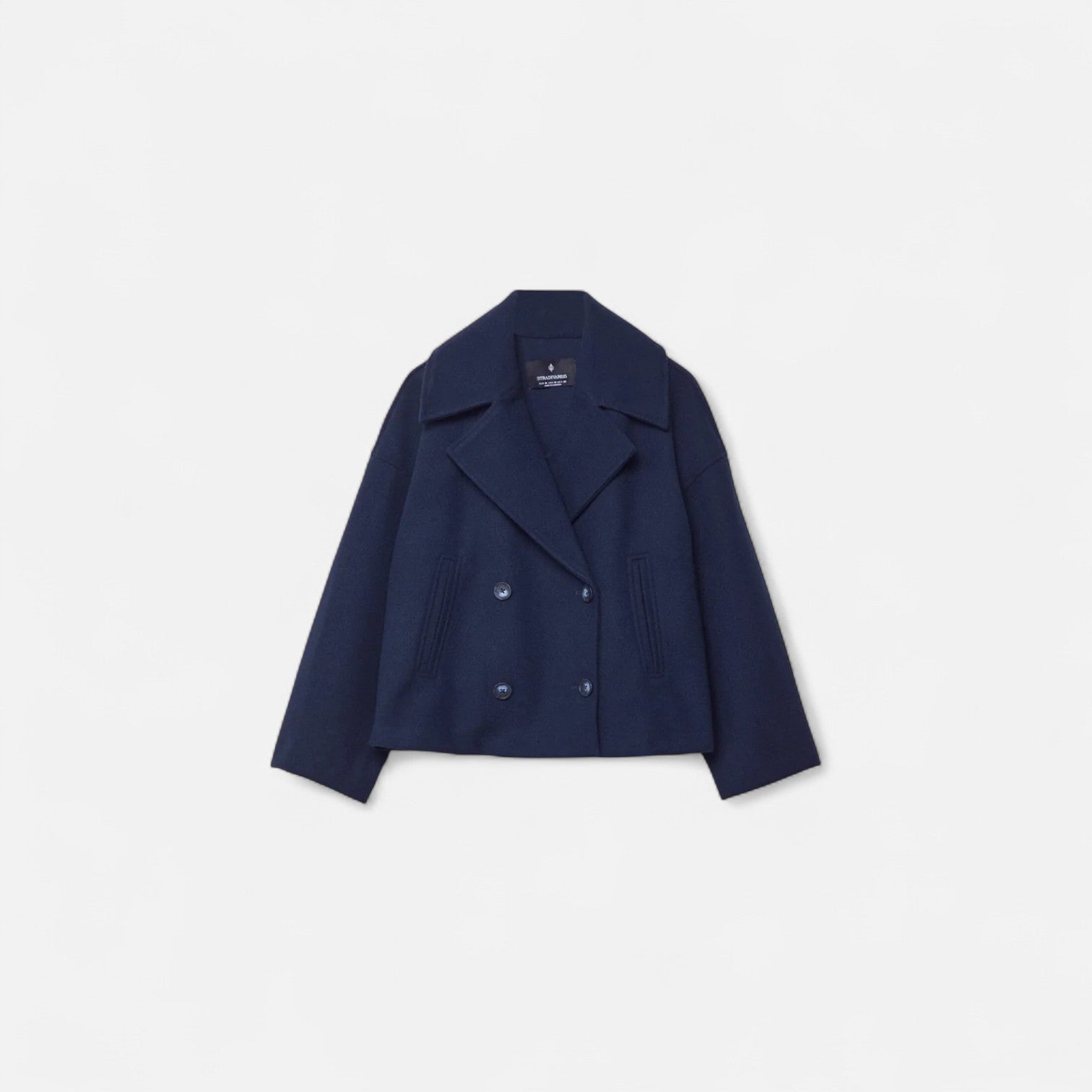 Old World | Minimalistische, taillierte Damenjacke – Moderne Struktur, mühelose Eleganz 2