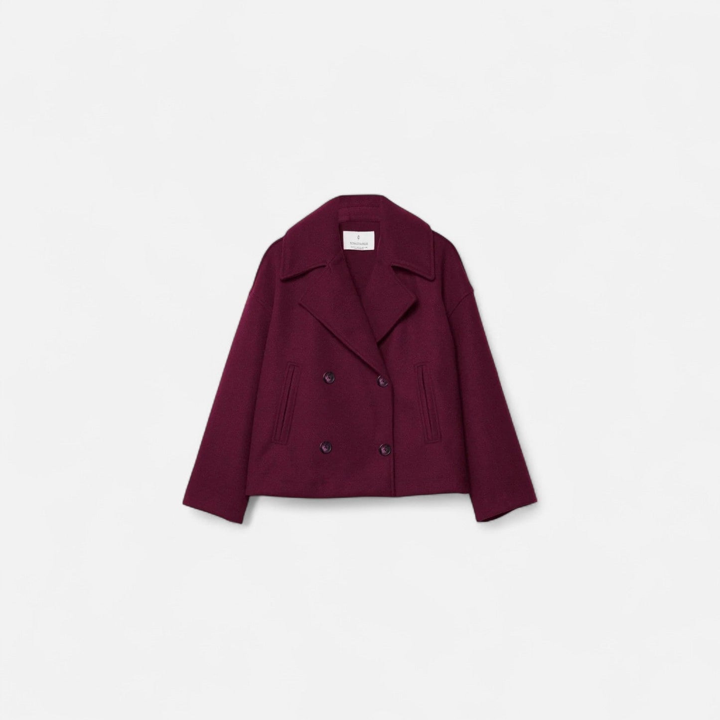 Old World | Minimalistische, taillierte Damenjacke – Moderne Struktur, mühelose Eleganz 4